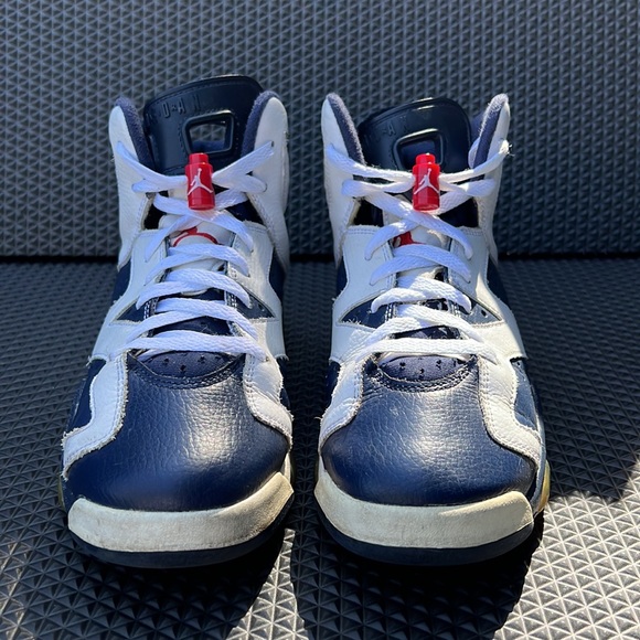 Nike Air Jordan 6 Retro Olympic Shoes - Picture 2 of 8